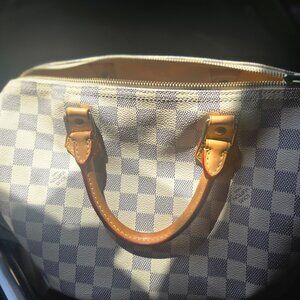 Louis Vuitton damier speedy 30 etc firm firm neg